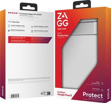 Zagg Google Pixel 8 kirkas suojakuori