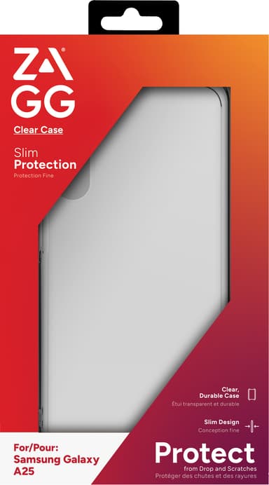 Zagg Samsung Galaxy A25 kirkas suojakuori