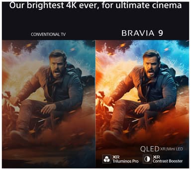 Sony 75” Bravia 9 4K MiniLED älytelevisio (2024)