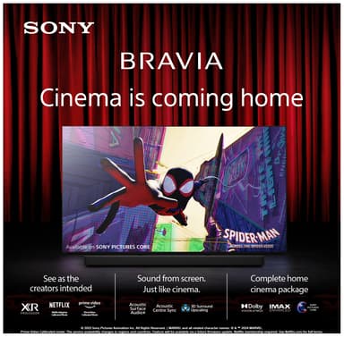Sony 85” Bravia 7 4K MiniLED älytelevisio (2024)