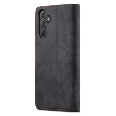 CASEME Retro Lompakkokotelo Samsung Galaxy A55 - Musta