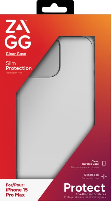 Zagg iPhone 15 Pro Max kirkas suojakuori