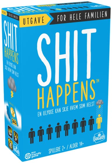 Play Shit Happens Family Edition lautapeli