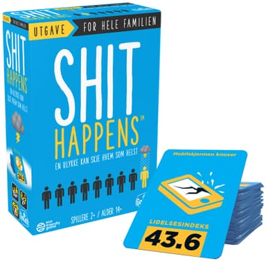 Play Shit Happens Family Edition lautapeli