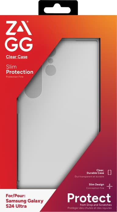Zagg Samsung Galaxy S24 Ultra kirkas suojakuori