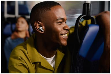 JBL Live Flex 3 täysin langattomat in-ear kuulokkeet (hopea)