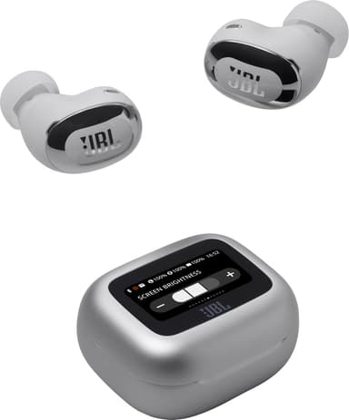 JBL Live Buds 3 täysin langattomat in-ear kuulokkeet (hopea)