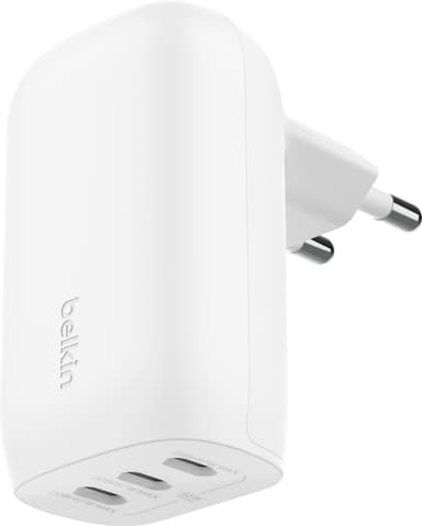 Belkin BoostCharge 3-Port USB-C laturi + USB-C kaapeli