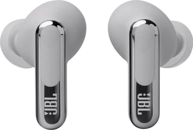 JBL Live Beam 3 täysin langattomat in-ear kuulokkeet (hopea)