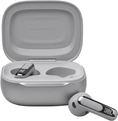 JBL Live Flex 3 täysin langattomat in-ear kuulokkeet (hopea)