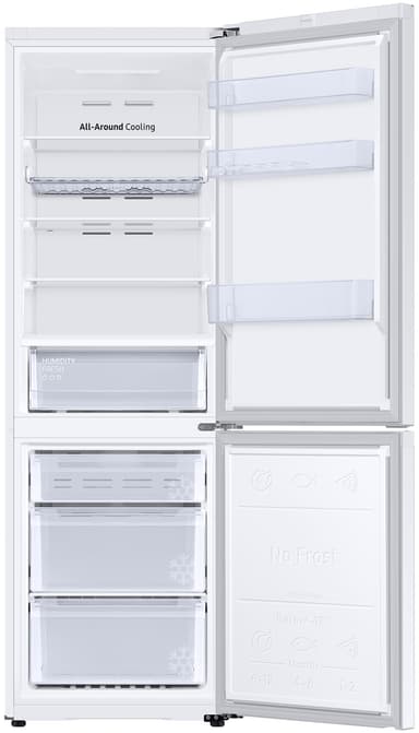 Samsung jääkaappipakastin RB34C602DWW/EF