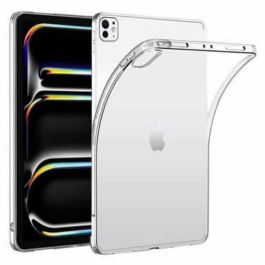 Silikonikotelo läpinäkyvä iPad Pro 13 (2024)