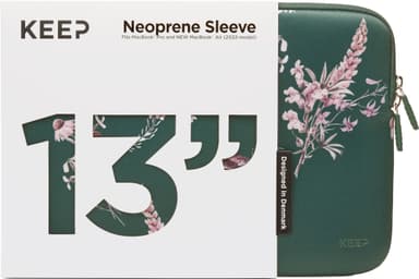 KEEP 13,6" Neoprene MacBook suojatasku (Blue Granite)