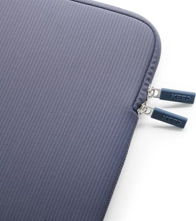 KEEP 13,6" Neoprene/textile MacBook suojatasku (Blue Granite)