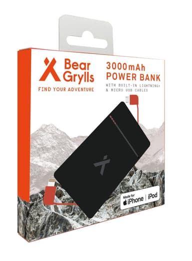 Bear Grylls 3000mAh Power Bank
