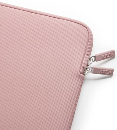 KEEP 14" Neoprene/textile suojatasku kannettavalle (Rose Elegance)