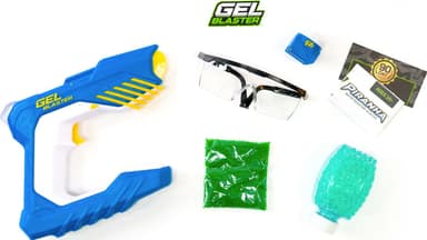 Gel Blaster Piranha and Gellets vesikuulat & geelipallopyssy