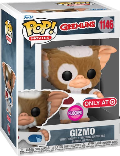 Funko Pop! Vinyl Exclusive Gremlins Gizmo with 3D Glasses figuuri