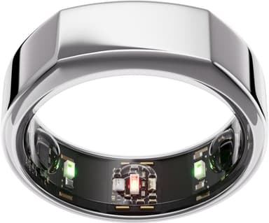Oura Ring Gen3 Heritage älysormus koko 13 (hopea)