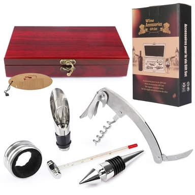Viini asettaa - Halpa Gift Box puuhun - 5 sarjaa