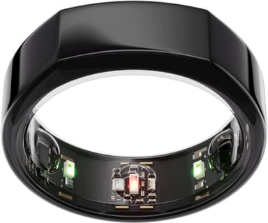 Oura Ring Gen3 Heritage älysormus koko 10 (musta)