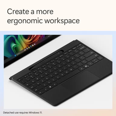 Microsoft Surface Premium Pro 2024 näppäimistö + Slim Pen kynä (musta)