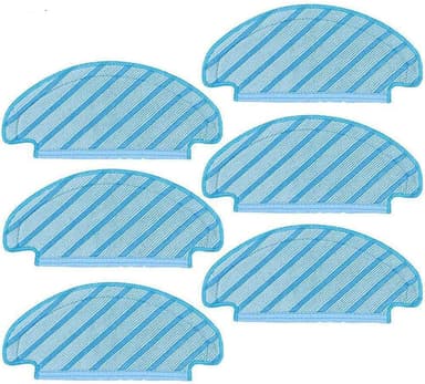 Tyhjiömoppiliinan vaihtotarvikesarja 6 kpl Ecovacs DEEBOT T8, T8+, T8 AIVI, T8 Max, T9, T9+