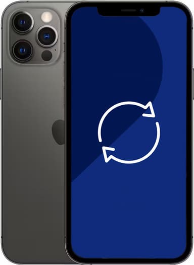 Kunnostettu iPhone 12 Pro - 5G älypuhelin 128GB (grafiitti)