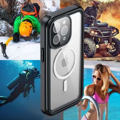 Vedenpitävä suojakotelo M iPhone 15 Pro