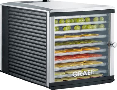 Graef ruokakuivain DA510 (musta/hopea)