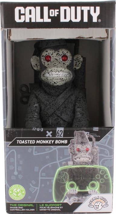 Cable Guys pidikefiguuri puhelimille/ohjaimille (Toasted Monkey Bomb)