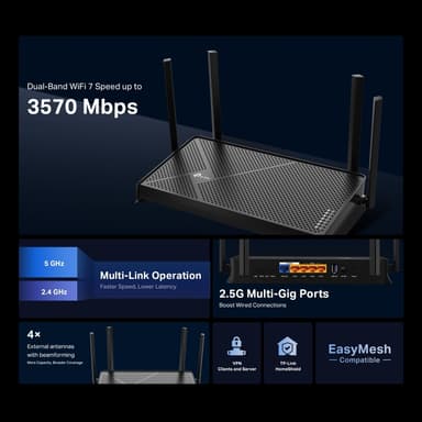 TP-Link Archer BE230 WiFi 7 reititin