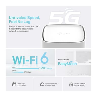 TP-Link Archer NX200 5G AX1800 reititin