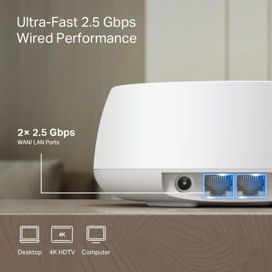 TP-Link Deco BE25 mesh WiFi 7 reititin (3 kpl)