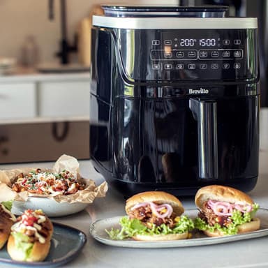 Breville Halo kiertoilmakypsennin VDF133X (musta)