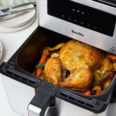 Breville Halo XL kiertoilmakypsennin VDF131X (teräs)