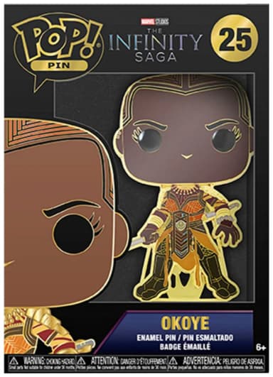 Funko Pin Badge Marvel Okoye pinssi