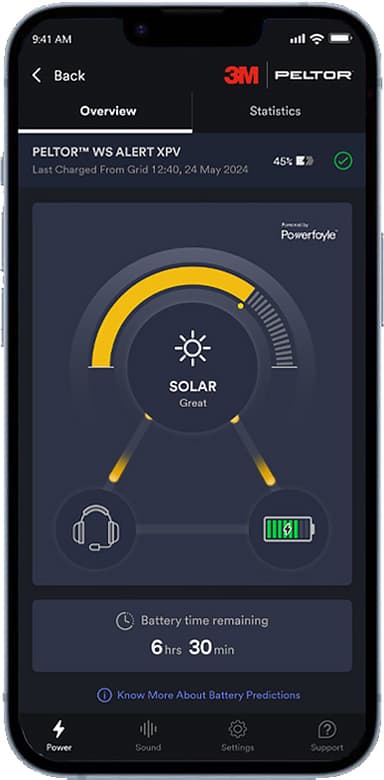 3M Peltor Alert XPV Solar kuulokkeet