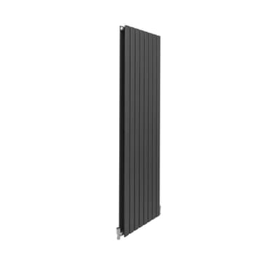 Designer litteät jäähdyttimet antrasiitinharmaa 1600mm x 560mm