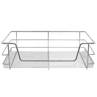 4 x KuKoo Keittiö Vetäytyvät Varastointi-Korit - 600mm Leveä Kaappi