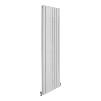 Designer litteät jäähdyttimet, kiiltävä valkoinen 1800 mm x 560 mm