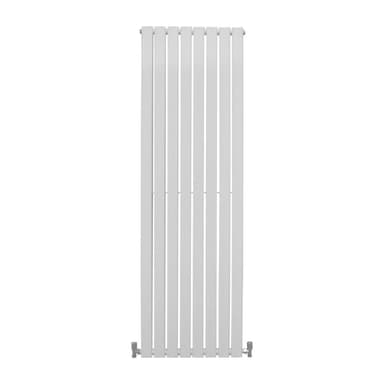 Designer litteät jäähdyttimet, kiiltävä valkoinen 1800 mm x 560 mm