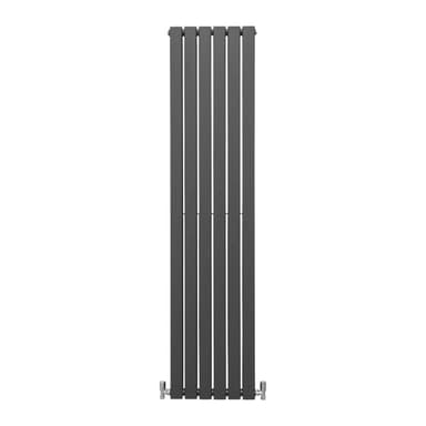 Designer litteät jäähdyttimet antrasiitinharmaa 1800mm x 420mm