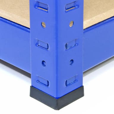 Monster Racking T-Rax Vahva Varastointi Hyllyt, Sininen, 120cm L, 60cm S, 5 kpl