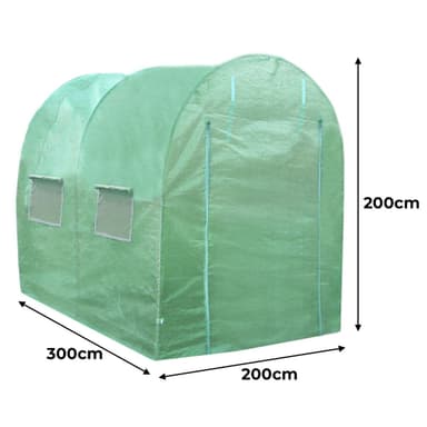 Polytunnel 25mm 3m x 2m Rackingilla