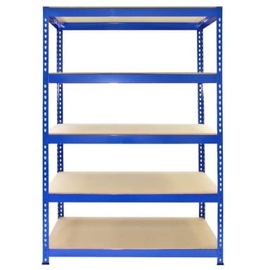 3 x Q-Rax Sininen Metalli Varastointi-yksiköt 120 x 50 x 180cm