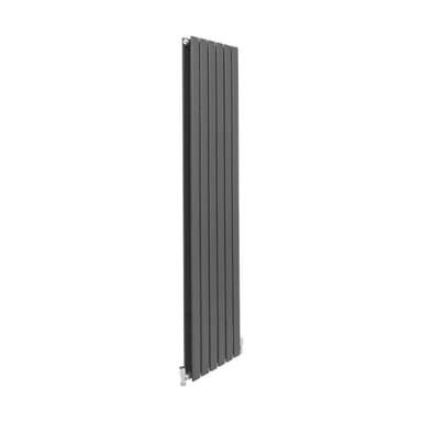 Designer litteät jäähdyttimet antrasiitinharmaa 1600mm x 420mm