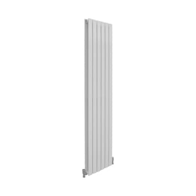 Designer litteät jäähdyttimet, kiiltävä valkoinen 1600 mm x 420 mm