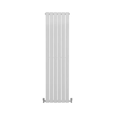Designer litteät jäähdyttimet, kiiltävä valkoinen 1600 mm x 420 mm