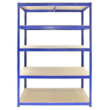 Monster Racking T-Rax Vahva Varastointi Hyllyt, Sininen, 120cm L, 60cm S, Sarja 3